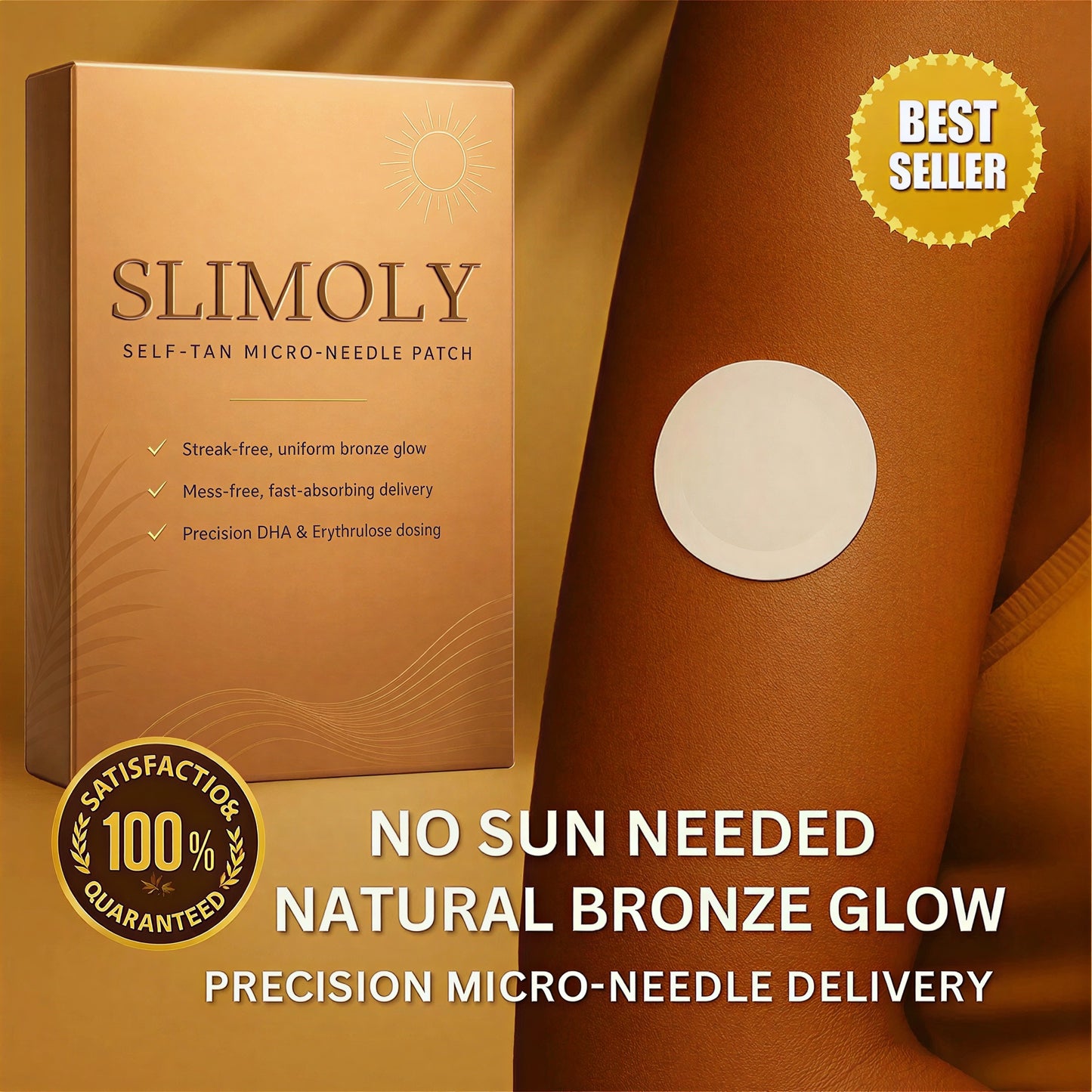 SLIMOLY Transdermal Tanning Patch