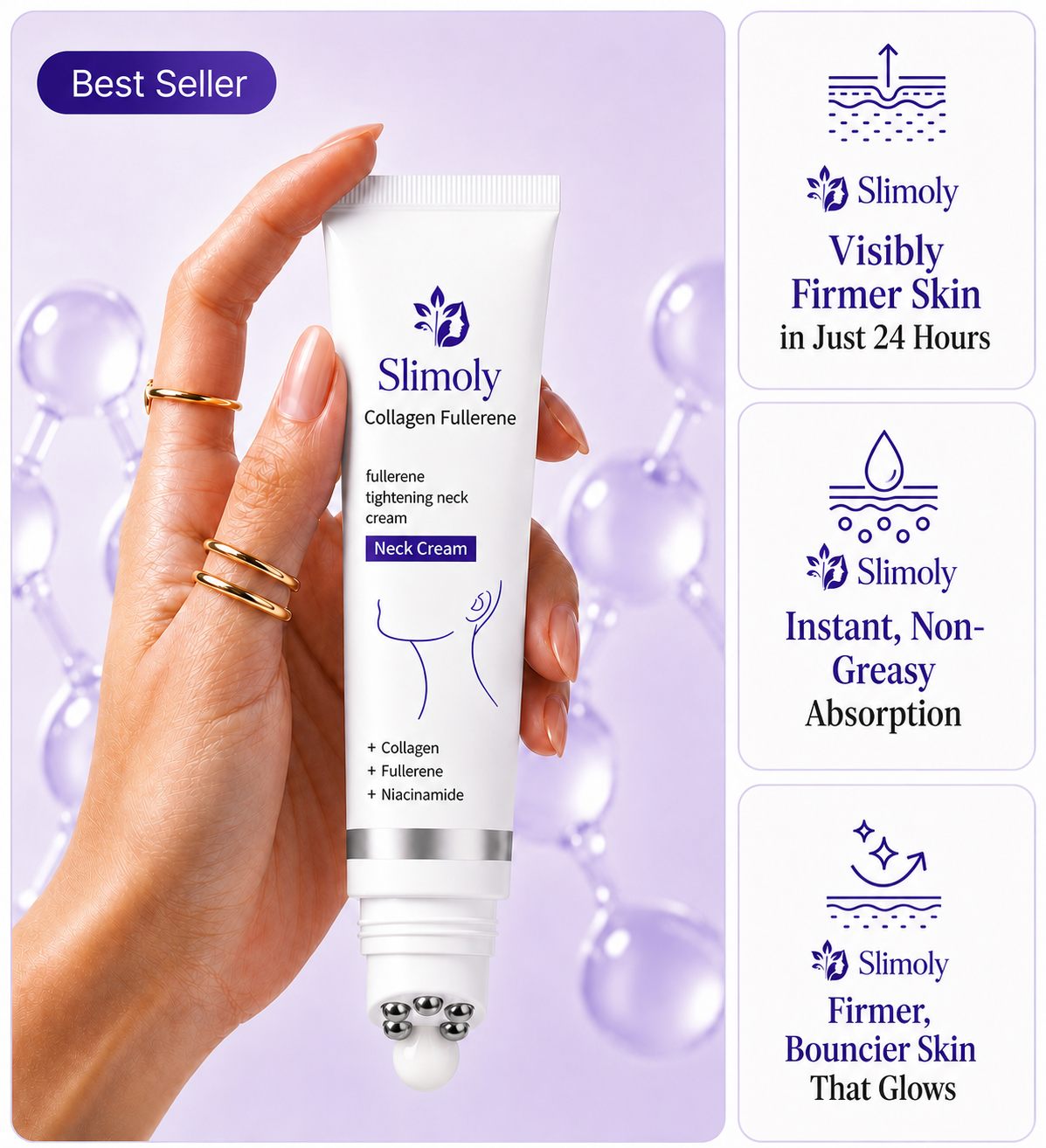 Slimoly™ ✨ Neck Lift Cream — Firming & Wrinkle Reducing
